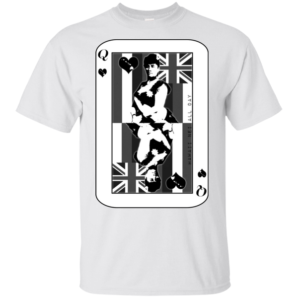 The Queen of Hawai'i Liliuokalani (black ink) Ultra Cotton T-Shirt, T-Shirts, Hawaii Nei All Day