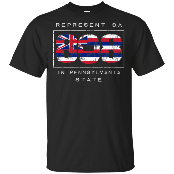 Rep Da 808 In Pennsylvania State Ultra Cotton T-Shirt, T-Shirts, Hawaii Nei All Day