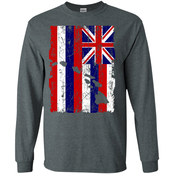 Hawaii - The Aloha State LS Ultra Cotton Tshirt - Hawaii Nei All Day