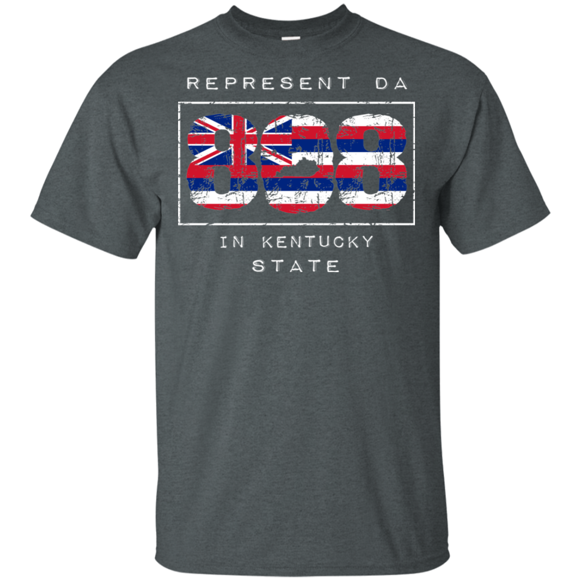 Rep Da 808 In Kentucky State Ultra Cotton T-Shirt, T-Shirts, Hawaii Nei All Day