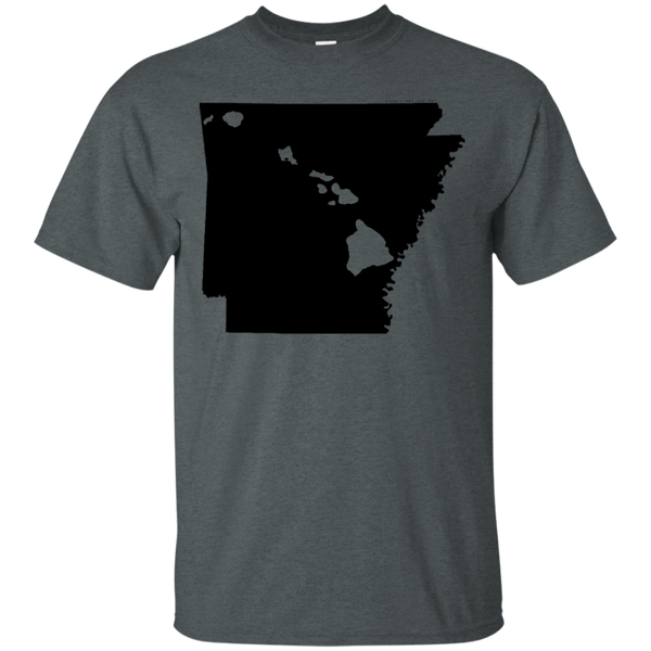 Living in Arkansas with Hawaii Roots Ultra Cotton T-Shirt, T-Shirts, Hawaii Nei All Day