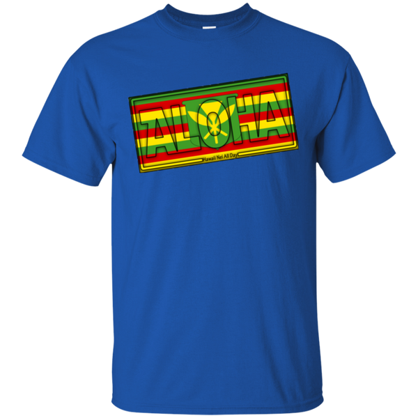 Aloha Hawai'i Kanaka Maoli Ultra Cotton T-Shirt, T-Shirts, Hawaii Nei All Day