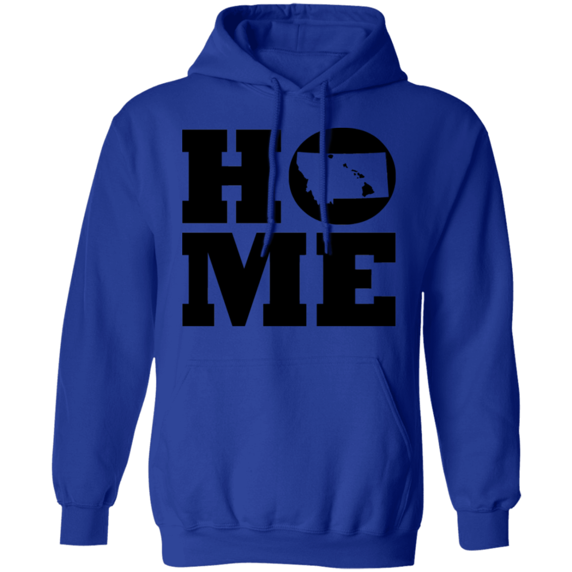 Home Roots Hawai'i and Montana Pullover Hoodie