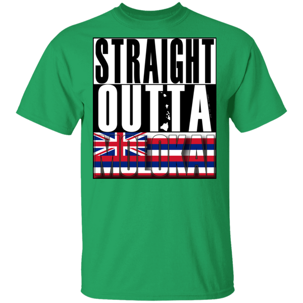 Straight Outta Molokai Hawaii T-Shirt