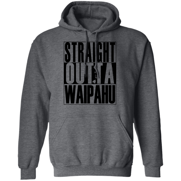 Straight Outta Waipahu (black ink) Pullover Hoodie