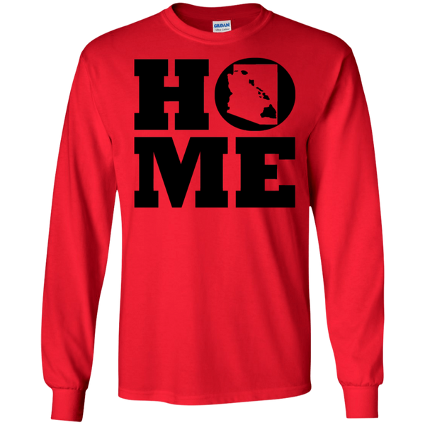 Home Roots Hawai'i and Arizona LS Ultra Cotton T-Shirt, T-Shirts, Hawaii Nei All Day