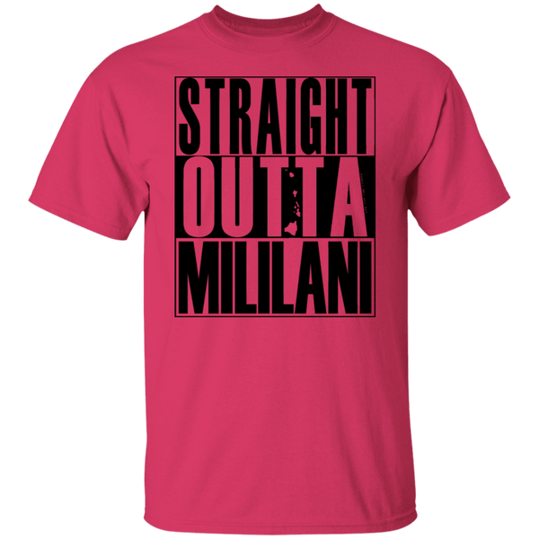 Straight Outta Mililani (black ink) T-Shirt