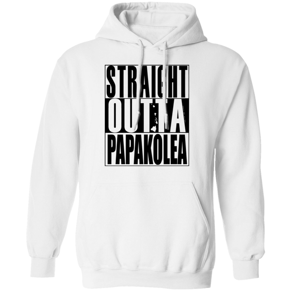 Straight Outta Papakolea (black ink) Pullover Hoodie