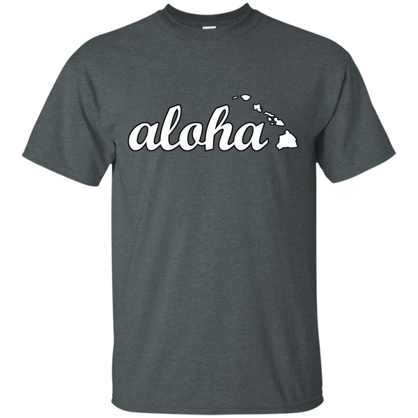 Aloha Hawaiian Islands Ultra Cotton T-Shirt - Hawaii Nei All Day