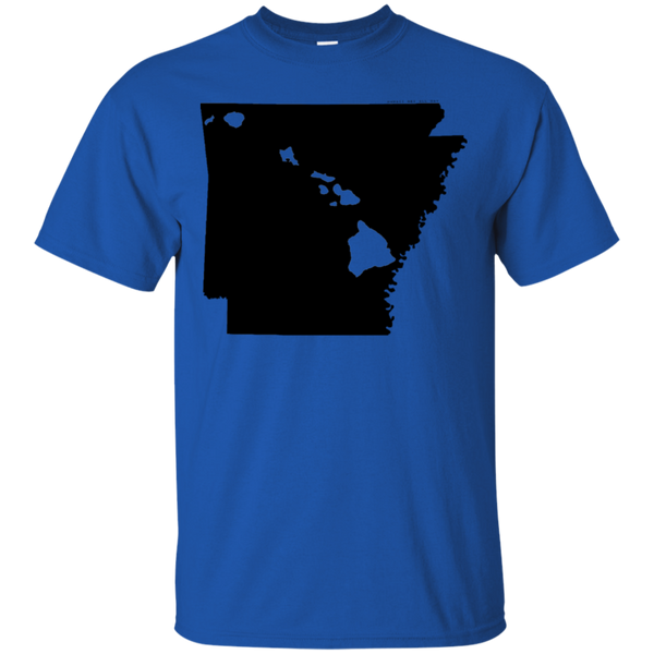 Living in Arkansas with Hawaii Roots Ultra Cotton T-Shirt, T-Shirts, Hawaii Nei All Day