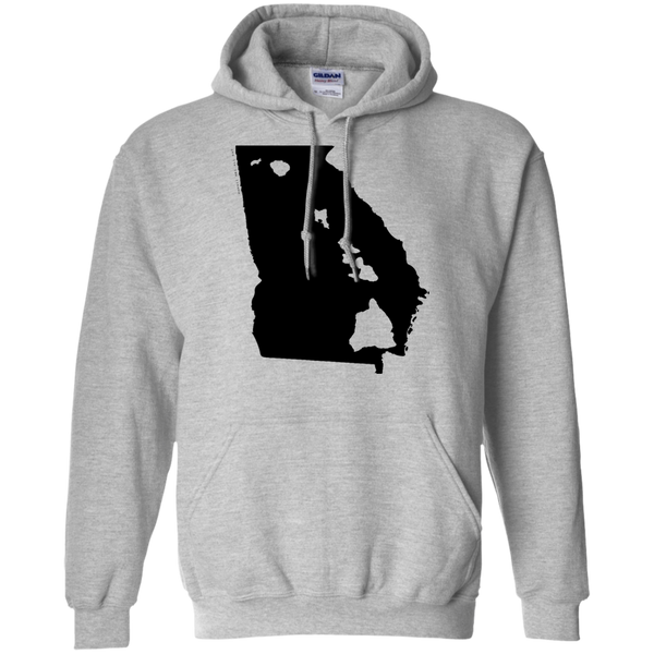Living in Georgia with Hawaii Roots Pullover Hoodie, Sweatshirts, Hawaii Nei All Day