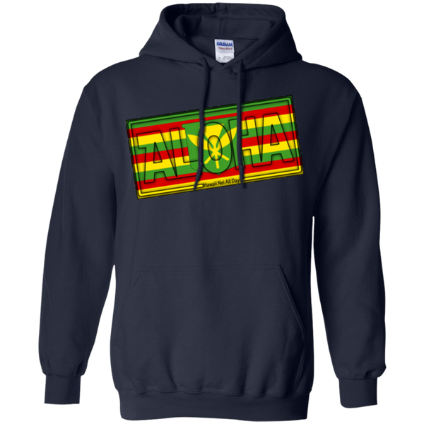 Aloha Hawai'i Kanaka Maoli Pullover Hoodie, Sweatshirts, Hawaii Nei All Day