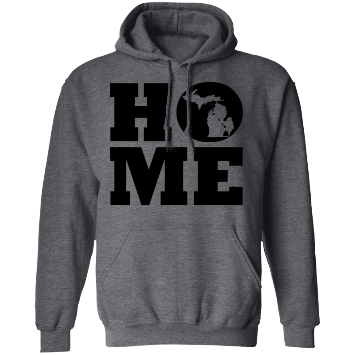 Home Roots Hawai'i and Michigan Pullover Hoodie