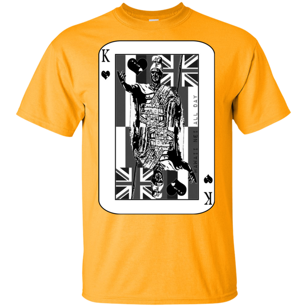 The King of Hawai'i Kamehameha (black ink) Ultra Cotton T-Shirt, T-Shirts, Hawaii Nei All Day