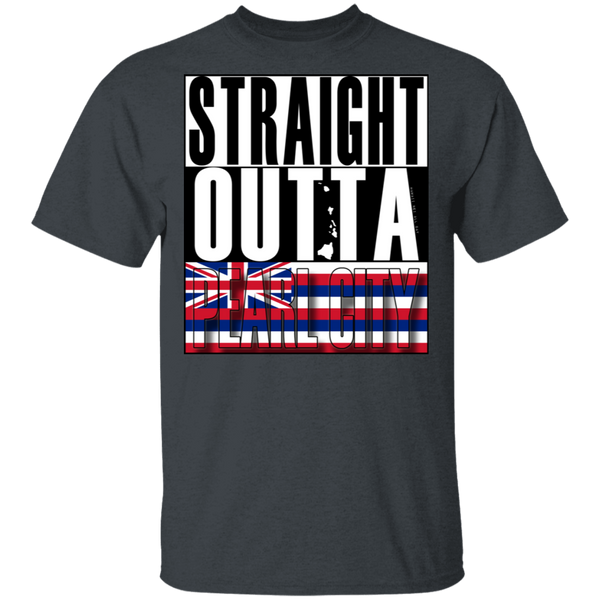 Straight Outta Pearl City T-Shirt, T-Shirts, Hawaii Nei All Day