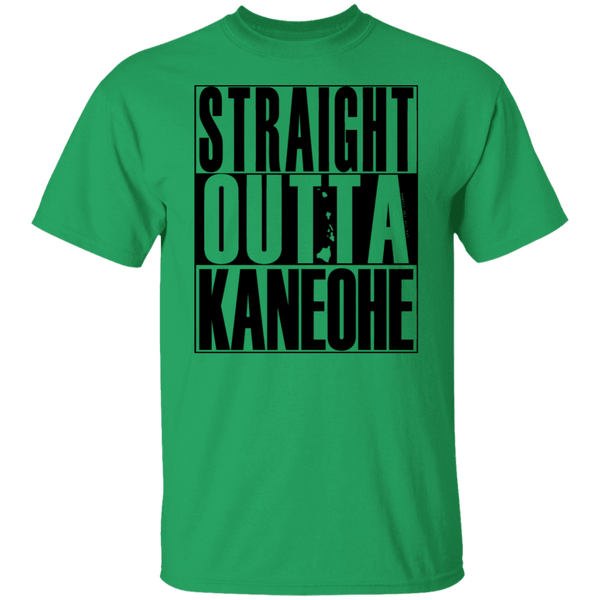 Straight Outta Kaneohe (black ink) T-Shirt