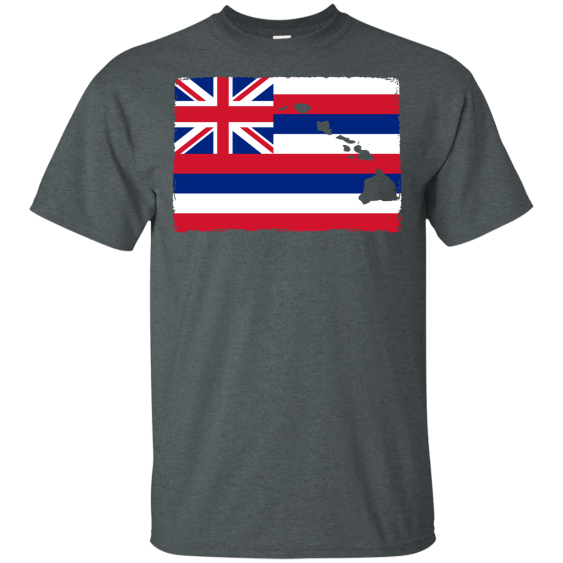Hawai'i Aloha State Flag Ultra Cotton T-Shirt, T-Shirts, Hawaii Nei All Day