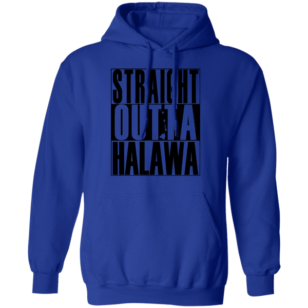 Straight Outta Halawa (black ink) Pullover Hoodie