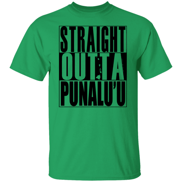Straight Outta Punalu'u(black ink) T-Shirt