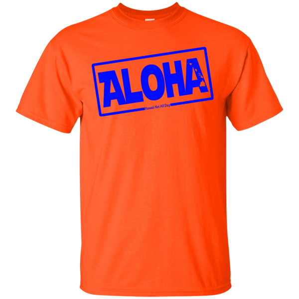 Aloha Hawai'i Nei (Islands blue ink) Ultra Cotton T-Shirt, T-Shirts, Hawaii Nei All Day