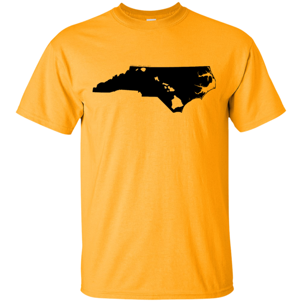 Living in North Carolina with Hawaii Roots Ultra Cotton T-Shirt, T-Shirts, Hawaii Nei All Day