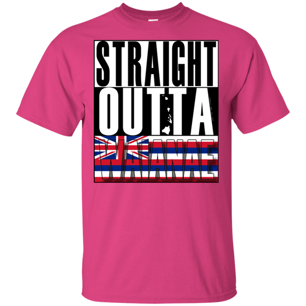 Straight Outta Waianae Hawai'i Ultra Cotton T-Shirt, T-Shirts, Hawaii Nei All Day