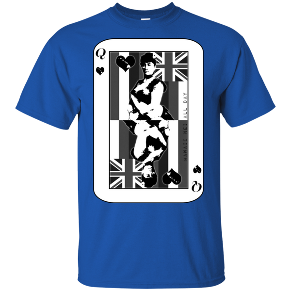 The Queen of Hawai'i Liliuokalani (black ink) Ultra Cotton T-Shirt, T-Shirts, Hawaii Nei All Day