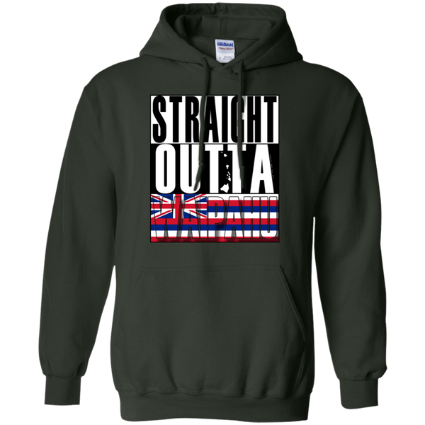 Straight Outta Waipahu Hawai'i Pullover Hoodie, Sweatshirts, Hawaii Nei All Day