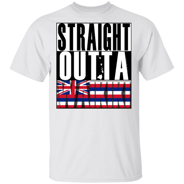 Straight Outta Waikiki T-Shirt, T-Shirts, Hawaii Nei All Day