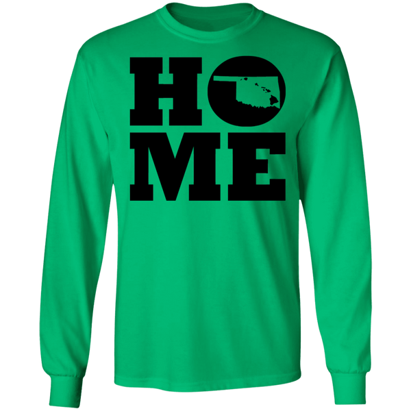 Home Roots Hawai'i and Oklahoma LS T-Shirt