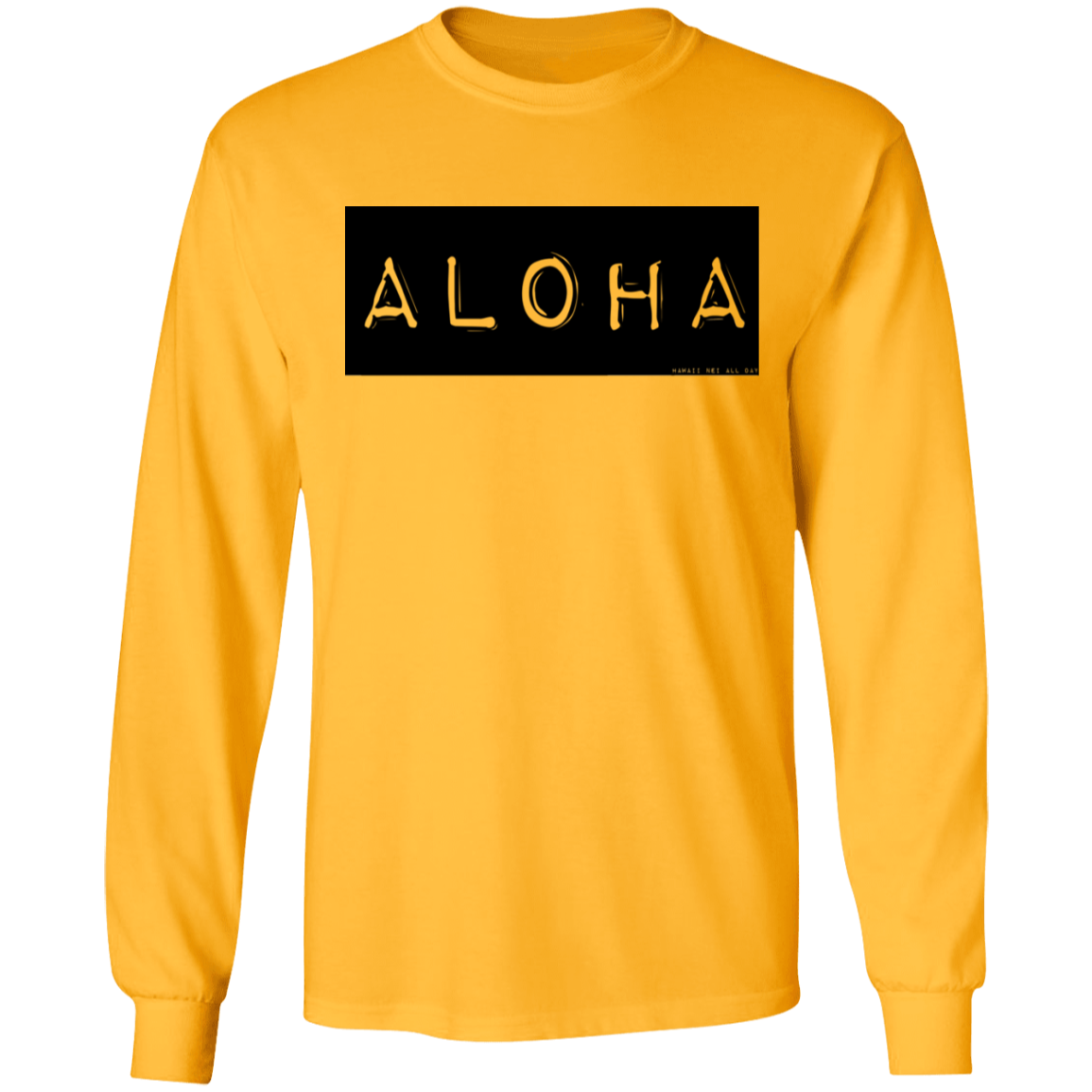 ALOHA (Label Maker) LS T-Shirt