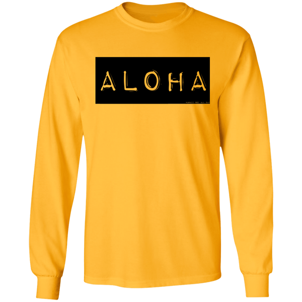 ALOHA (Label Maker) LS T-Shirt