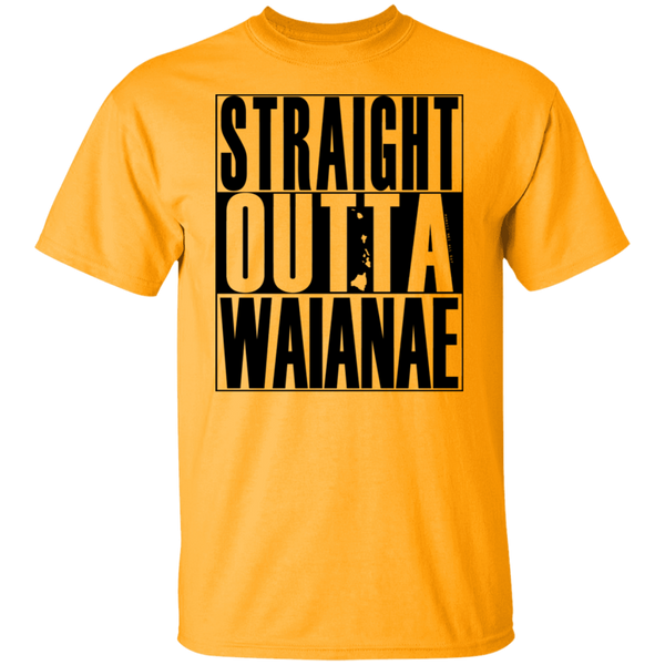 Straight Outta Waianae (black ink) T-Shirt