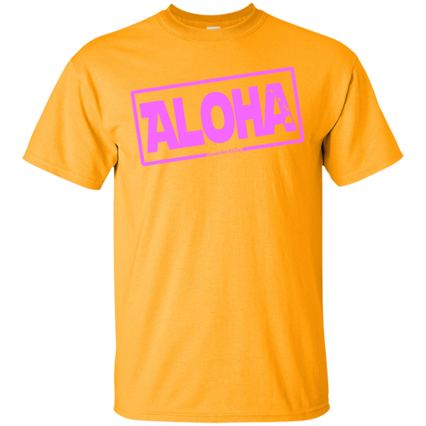 Aloha Hawai'i Nei (Islands pink ink) Ultra Cotton T-Shirt, T-Shirts, Hawaii Nei All Day